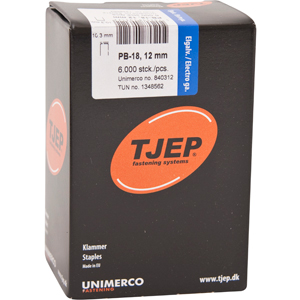 TJEP PB-18 Klammern 12 mm, geharzt